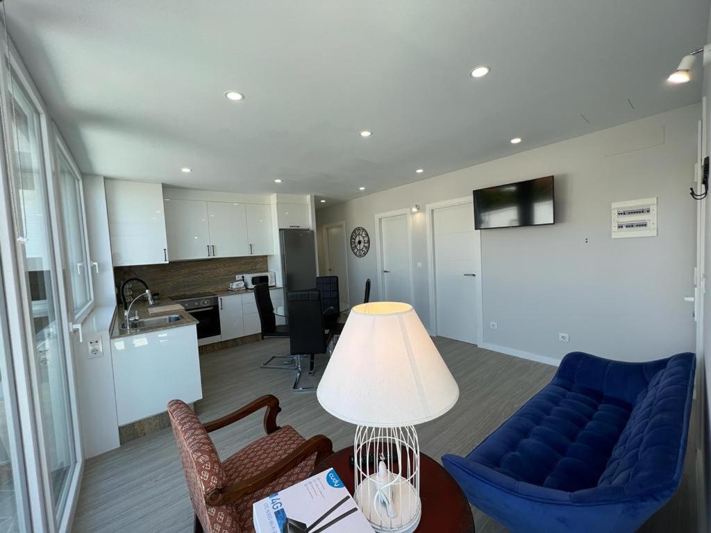 Ferienwohnung Paseo Maritimo Panxon Nigrán Exterior foto